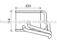 Ava HY6236 Радіатор пічки