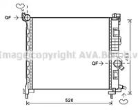 Ava OL2561 Радіатор охолодження двигуна Ava OL2561 Радіатор охолодження двигуна