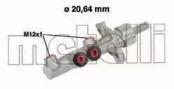 Metelli 05-0741 Циліндр головний гальмівний