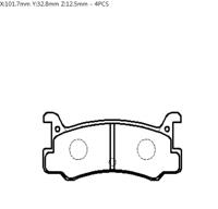 HSB HP5122 Колодки тормозные