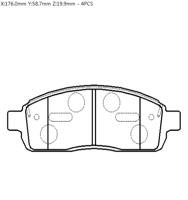 HSB HP5167 Колодки тормозные