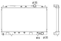 Wilmink Group WG1722387 Радіатор охолодження двигуна