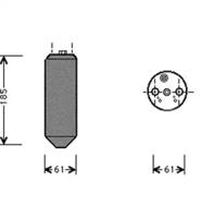 Ashuki C560-11 Головний циліндр зчеплення