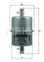 Mahle Original KL 12 OF Фільтр паливний
