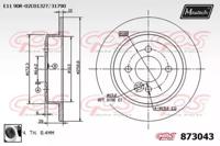 Maxtech 873043.0060 Brake disc
