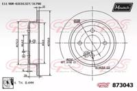 Maxtech 873043.0080 Brake disc
