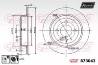 Maxtech 873043.6060 Brake disc