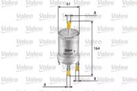 Valeo 587030 Fuel filter