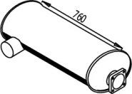 Dinex 49325 Середній кінцевий глушник ог Dinex 49325 Середній кінцевий глушник ог