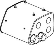 Dinex 49376 Середній кінцевий глушник ог
