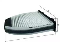 Mahle Original LA413 Фільтр салону