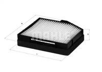 Mahle Original LA 453 Фільтр салону Mahle Original LA 453 Фільтр салону