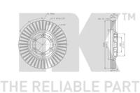 NK 311404 Диск гальмівний NK 311404 Диск гальмівний