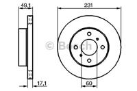 Bosch 0 986 479 241 Brake disc Bosch 0 986 479 241 Brake disc