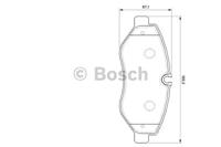 Bosch 0 986 494 121 Колодки гальмівні