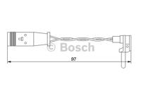 Bosch 1 987 474 966 Датчик зносу гальмівних колодок Bosch 1 987 474 966 Датчик зносу гальмівних колодок