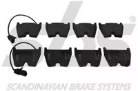 S.B.S. 1501224785 Колодки гальмівні