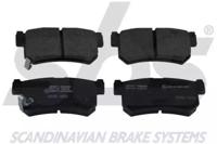 S.B.S. 1501225011 Brake pads