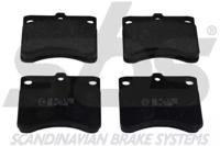 S.B.S. 1501225107 Brake pads