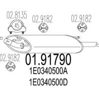 MTS 01.91790 Schalldaempfer