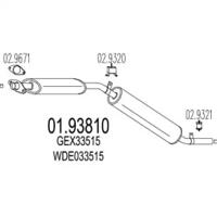MTS 01.93810 Schalldaempfer