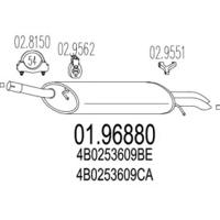 MTS 01.96880 Schalldaempfer