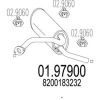 MTS 01.97900 Schalldaempfer