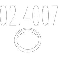 MTS 02.4007 Прокладка трубы выхлопного газа