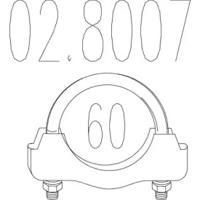 MTS 02.8007 Lacznik elast tlumika