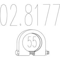 MTS 02.8177 Муфта системи випуску