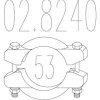 MTS 02.8240 Муфта системи випуску