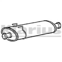 Klarius 210862 Середній глушник вихлопних газів Klarius 210862 Середній глушник вихлопних газів