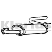 Klarius 220139 Глушник вихлопних газів кінцевий Klarius 220139 Глушник вихлопних газів кінцевий