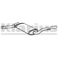 Klarius 220277 Средний глушитель выхлопных газов Klarius 220277 Средний глушитель выхлопных газов