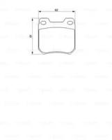 Bosch 0 986 424 754 Колодки тормозные Bosch 0 986 424 754 Колодки тормозные