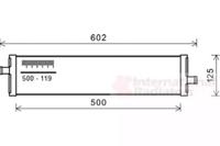 Van Wezel 58002312 Радіатор охолодження двигуна Van Wezel 58002312 Радіатор охолодження двигуна