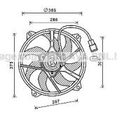 Ava PE7556 Вентилятор охолодження двигуна