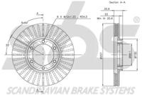 S.B.S. 1815209929 Brake disc