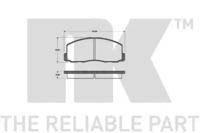 NK 223004 Brake pads