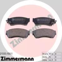 Otto Zimmermann 21333.150.1 Колодки гальмівні