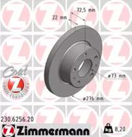 Otto Zimmermann 230.6256.20 Brake disc
