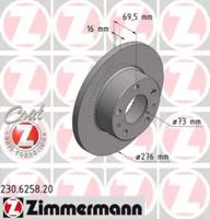 Otto Zimmermann 230.6258.20 Brake disc