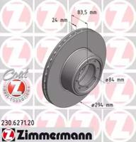 Otto Zimmermann 230.6271.20 Brake disc