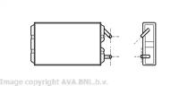 Ava VO6041 Радіатор обігрівача салону Ava VO6041 Радіатор обігрівача салону