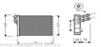 Ava VW6173 Радіатор обігрівача салону
