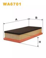 Wix Filters WA6701 Фільтр повітряний