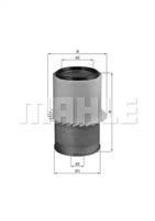 Mahle Original LX1580 Фільтр повітряний Mahle Original LX1580 Фільтр повітряний