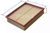 Mahle Original LX 1681 Фільтр повітряний Mahle Original LX 1681 Фільтр повітряний