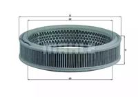 Mahle Original LX 215 Фільтр повітряний