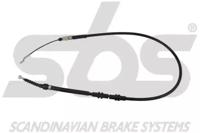S.B.S. 1840904799 Трос стояночного гальма